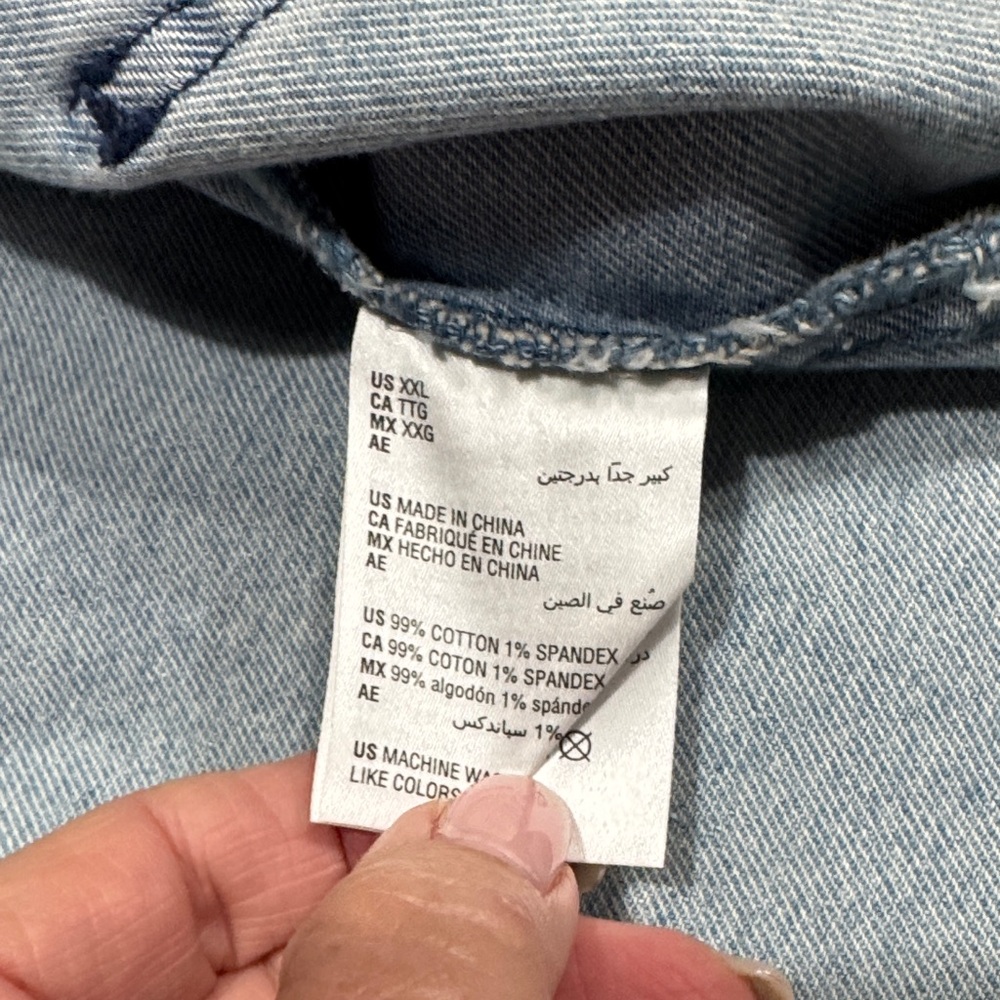 Style & Co. Sky Blue Denim Jacket - Picture 7 of 7
